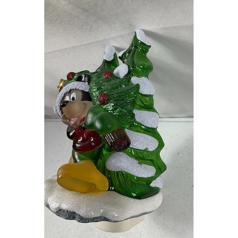 Disney Mickey Mouse With Christmas Tree Night Lite